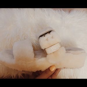 UGG women’s  Fuzz Yeah slides